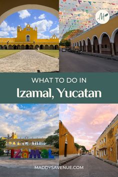 what to do in izma, yucaten with the caption that reads what to do in izma, yucatan