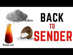 Back to Sender - YouTube Back To Sender Prayer, Send Back To Sender Spell, Gain Weight Smoothie, Makeup Hacks Videos, Revenge Spells, Banishing Spell, Strong Back, Spiritual Cleansing, Miracle Prayer