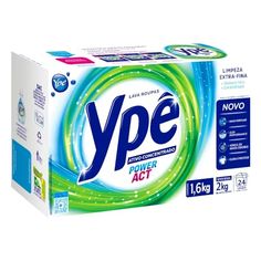 a box of ype power act soap on a white background