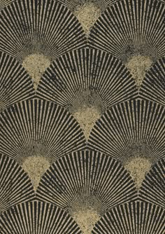 1920s Wallpaper Elegance: Timeless Designs for a Vintage Touch! Check more at https://bestwallpaperhd.com/1920s-wallpaper/ Art Deco Wallpaper Vintage, Overlapping Art, Glamorous Wallpaper, Arte Art Deco, Tapete Gold, Wallpaper Art Deco, Motif Art Deco, Art Deco Fan, Fan Pattern