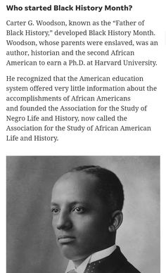 an article about the history of black men