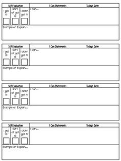 the printable form for an employee's workbook is shown in black and white