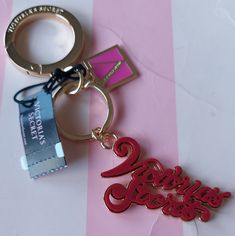 Brand New With Tag Victoria Secret Keychain Victoria Secret Keychain, Victoria's Secret Pink, Victoria Secret, Secret Pink, Victoria's Secret, Women Accessories, Brand New, Pink, Women Shopping