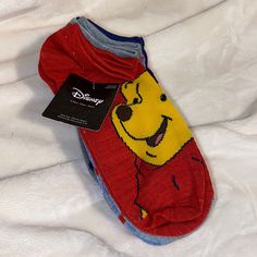 Disney Winnie The Pooh 9 Pair Crew Socks Shoe Size 4-10 Socks Featuring Winnie The Pooh Piglet Eyeore Tigger New With Tags! Winnie The Pooh Piglet, Pooh Piglet, Disney Accessories, Disney Winnie The Pooh, Sock Shoes, Crew Socks, Low Cut, Blue Gray, Winnie The Pooh