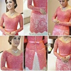 Brides Pakistani, Tutorial Turban, Kebaya Peplum, Vera Kebaya, Kebaya Nyonya, Kebaya Moden, Renda Kebaya, Wedding Dresses Hijab Bride