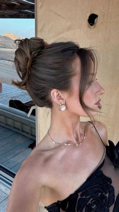 Ball Hairstyles, Braut Make-up, Peinados Fáciles Para Cabello Corto, Hair Up Styles, Hair Stylist Life