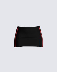 Leon Black Mini Skirt – FINESSE Black Stretch Mini Skirt For Club, Edgy Black Mini Skirt For Summer, Black Stretch Sporty Mini Skirt, Sporty Black Stretch Mini Skirt, Sporty Stretch Black Mini Skirt, Chic Black Elastane Swimwear, Edgy Black Skirt For Club, Trendy Black Mini Skirt For Evening, Black Bodycon Mini Skirt For Night Out