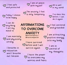 affirmations to overcome anorety with the words i am sorry and i am