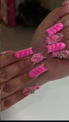 Flare Acrylic Nails, Gel Nails Shape, Horror Nails, Hot Nail Designs, Simple Acrylic Nails, Blush Nails