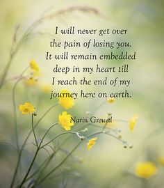 I will never get over ... Missing Grandma, Bereavement Support, Miss Mom, Miss My Dad, Missing My Son, Miss You Mom