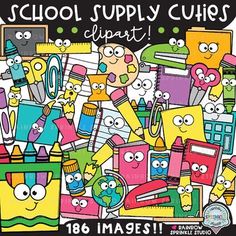 an image of school supply clip art