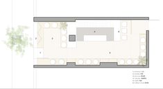 the floor plan for a small house with lots of space to sit and work on