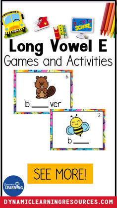 Long vowel e teams Vowel Teams, Long E, Long Vowel, Vowel Team