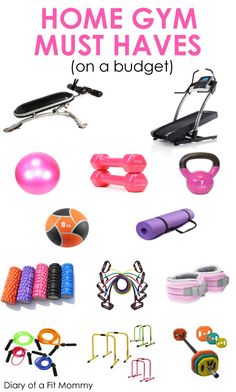 the home gym must haves on a budget