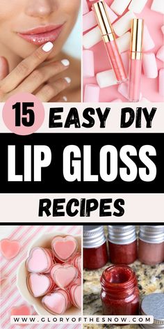 Easy DIY Lip Gloss Recipes, DIY lip gloss, DIY beauty products, DIY beauty product recipes, DIY lipgloss how to make, DIY lipstick, DIY lip balm, homemade beauty products, homemade lipstick, homemade lip gloss, homemade lip balm recipe, lip gloss business, lip gloss recipe liquid, lip gloss recipe how to make, natural lip gloss recipe, vegan lip balm recipe, vegan lip gloss DIY, vegan lipstick DIY, DIY makeup recipes, DIY tinted lip gloss, DIY clear lip gloss recipes, DIY clear lip gloss base. Lipstick Homemade, Lip Gloss Recipes, Vegan Lip Balm Recipe, Lip Gloss Diy Recipes, Beauty Products Diy, Lipstick Diy