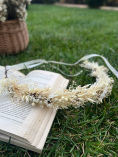 Elevate your style with our exquisite boho rustic flower crown, featuring a beautiful arrangement of dried and stabilized flowers in elegant ivory and white tones. This unique head wreath is perfect for weddings, festivals, and special occasions, adding a touch of natural beauty to any outfit. Each crown is handcrafted with care, ensuring durability and comfort for all-day wear. Ideal for brides, bridesmaids, or anyone looking to enhance their look with a charming accessory. Embrace the beauty of nature with our stunning flower crown that embodies bohemian elegance and rustic charm. White Flower Crown, Wedding Hair Wreath, Head Wreath, Rustic Flower, Hair Wreaths, Rustic Flowers, White Flower, Wedding Hair Accessories, Flower Crown