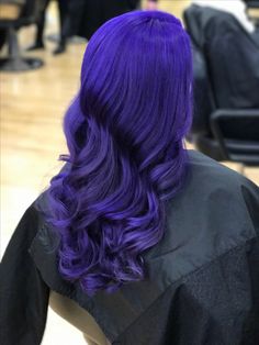 Pravana Vivids #violet #amethyst Bright Violet Hair, Purple Rage Hair Color, Pravana Vivids Violet