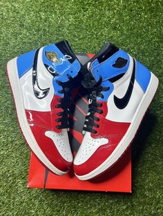 Size 11 - Jordan 1 Retro OG High Fearless. Og box no extra laces Jordan 1 Retro, Jordan 1, Athletic Shoes, Men's Shoes, Jordan, Shoe Accessories, Mens Accessories, Lace, Sports Shoes