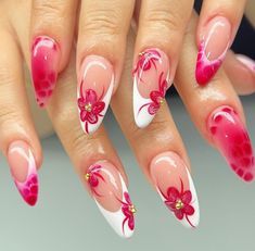 Nail With Line Design, Nail Art Tips, Easy Nails, Short Almond, Manicure Diy, Fake Nail, Nail Art Hacks, Dope Nails