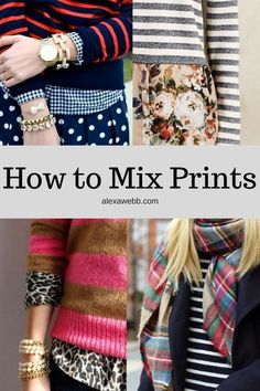 How to Mix Prints - alexawebb.com How To Style A Striped Dress, Mixed Print Outfit Ideas, Stripes And Leopard Print Outfit, Outfits With Leopard Print Shoes, Mixing Patterns Fashion, Indie Outfits Vintage, Pattern Mixing Outfits, Mixed Prints Outfit, Mix & Match