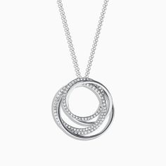 Effy Pave Classica 14K White Gold Diamond Pendant, 0.41 TCW Effy Jewelry, White Stone, Pave Diamonds, White Gold Diamonds, Diamond Pendant, Round Diamonds, Gold Diamond, Gold Metal, Diamond Necklace