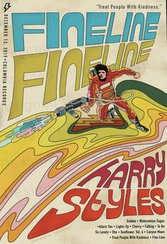 an old movie poster for the film fine line folle starring barry seiles