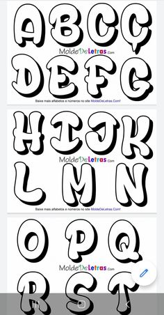 some type of font and numbers that can be used to spell out the alphabets