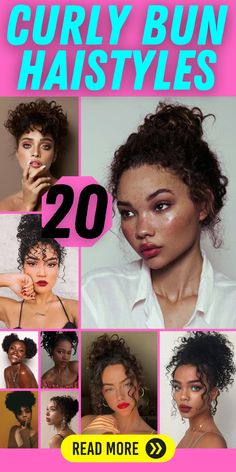 Easy and Elegant: Curly Bun Hairstyles with Bangs for Short Hair
Embrace easy and elegant vibes with curly bun hairstyles featuring bangs, perfect for short hair. Whether you're attending a wedding or a formal event, these buns add a touch of sophistication to your overall look. Discover tutorials that help you achieve a polished bun with bangs effortlessly. Bun Hairstyles With Bangs, Hairstyles With Curly Hair, Bangs For Short Hair, Bun With Bangs, Elegant Vibes, Curly Bun Hairstyles, Curly Bun, Straight Ponytail, Side Ponytail