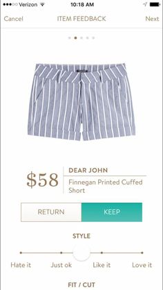 Cute! Finnegan printed cuff short Stitch Fix Shorts, Love Stitch, Personal Shopper, Style Board, Stitch Fix, Spring Summer Fashion