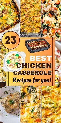 the best chicken casserole recipes for you