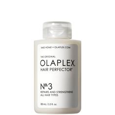 A pre-shampoo hair treatment that reduces breakage and split ends for visibly stronger hair. Formulated with scientifically proven OLAPLEX Bond Building Technology™ to repair broken disulfide bonds caused by heat, chemical, and mechanical damage. The #1 Prestige Haircare Product.* A pre-shampoo hair treatment to repair damaged hair. Patented OLAPLEX Bond Building Technology™ is proven to rebuild weak and broken disulfide bonds for visibly healthier, stronger hair and reduce breakage and split ends. Key Benefits: Reduces breakage and split ends Visibly strengthens hair Restores healthy appearance and texture Key Ingredients: Bis-Aminopropyl Diglycol Dimaleate - Patented and proven technology to repair broken bonds for stronger hair. *Source: The NPD Group/U.S. Prestige Beauty Total Measured Olaplex No 3, First Aid Beauty, Damaged Hair Repair, Clean Skincare, Moroccan Oil, Hair Strengthening, Strong Hair, Hair Shampoo, Damaged Hair