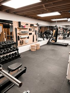 the gym is clean and ready to be used for personal training or other activity activities