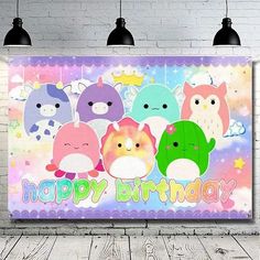 an image of a birthday card with cute animals