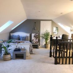 loft conversion bedroom Loft Conversion Paint Ideas, Loft Conversion Master Suite, Loft Drawing, Manifestation House, Attic Bedroom Decor, Loft Living Space, Architect Ideas, Loft Bedrooms