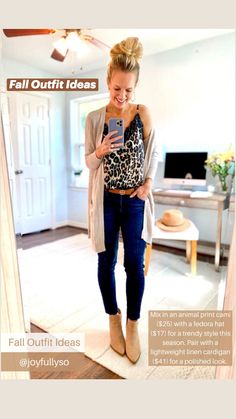 Fall Outfit Ideas:

Everything linked via:
 • www.JoyfullySo.com/shop
 • LIKEtoKNOW.it app by following Joyfully So

You can also find JoyfullySo on Instagram and Facebook Linen Cardigan, Fall Outfit Ideas, Spring Style, Fall Fashion Outfits