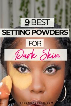 best setting powder for black women, best setting powder for dark skin, best setting powder for african americans, best setting powder for brown skin, best baking powder for dark skin, best finishing powder for dark skin, best finishing powder for black women Setting Powder Dark Skin, Baking Powder Makeup For Dark Skin, Best Setting Powder For Black Women, Setting Powder Black Women, Eye Makeup For Black Outfit, Setting Powder For Black Women, Dark Skin Makeup Looks Eyeshadows, Make Up For Dark Skin Women, Beginner Makeup Tutorial Black Women