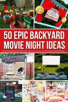 Outdoor Movie Night Ideas, Backyard Movie Night Ideas, Movie Night Fundraiser, Outside Movie Night Ideas, Diy Backyard Movie Night, Diy Outdoor Movie Screen, Backyard Movie Theaters, Movie Night Ideas