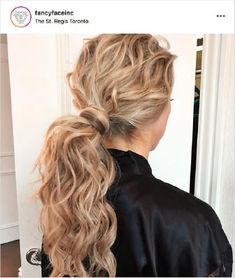 Hairstyles Inspiration, Curly Ponytail