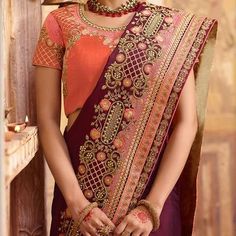 Bollywood Designer Sarees, Indian Designer Sarees, Designer Silk Sarees, Saree For Women, Traditional Saree, Wedding Sarees, Wedding Saree Indian, Buy Sarees Online, Embroidery Blouse Designs