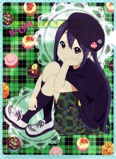 Azusa K On, K-on Icons, Azusa Nakano, Tamako Love Story, Slice Of Life Anime, Moe Anime, Kyoto Animation, K On, Anime Wall Art