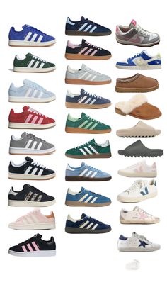 left column: adidas campus 00s. middle column: adidas spezials Adidas Shoes Campus, Adidas Spezials, Adidas Campus 00s, Adidas Campus, Aesthetic Shoes, Dream Shoes