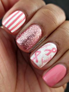 Pretty Manicures, Pink Manicure, Manicure Y Pedicure, Cute Nail Designs, Fancy Nails, Creative Nails, Love Nails, Nail Art Design, How To Do Nails