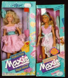 two barbie dolls are in the same package