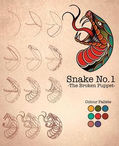 snake no 1 the broken puppett color palette by snakke on devisy