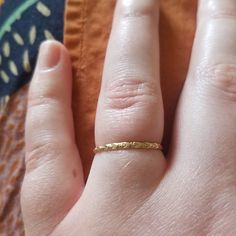 14k Gold Bohemian Ring Rustic Wedding Ring Heirloom Quality | Etsy Hand Forged Yellow Gold Engraved Promise Ring, 14k Gold Hand Forged Stackable Rings For Anniversary, Dainty Hand Forged Stackable Rings For Anniversary, Handmade Gold Round Band Jewelry, Hand Forged Dainty Rings For Anniversary, Adjustable Recycled Gold Stackable Rings For Weddings, Dainty Hand Forged Rings For Anniversary, Handmade Gold Jewelry With Round Band, Hand Forged 14k Gold Stackable Rings For Anniversary