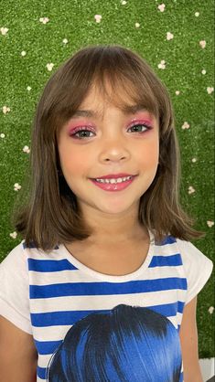 Kid Makeup Looks, Makeup 2022, Fashion Show Makeup, Birthday Makeup Looks, Kids Fashion Show, Video Makeup