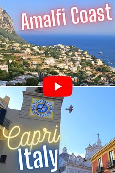 the amalfi coast and capri italy