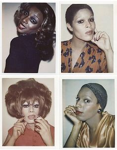 four pictures of women with different hair styles