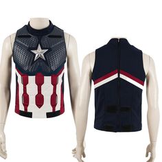 captain america 2 the winter soldier costume cosplay vest