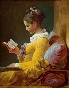 PRICES MAY VARY. Young Girl Reading Print Type Paper Size: 11.00 x 14.00 inches Licensor: Bentley Global Arts Group Decoupage Paper Free, Jean Honore Fragonard, Reading Posters, Reading Notebook, Reading Art, Johannes Vermeer, Paul Gauguin, Woman Reading, National Gallery Of Art